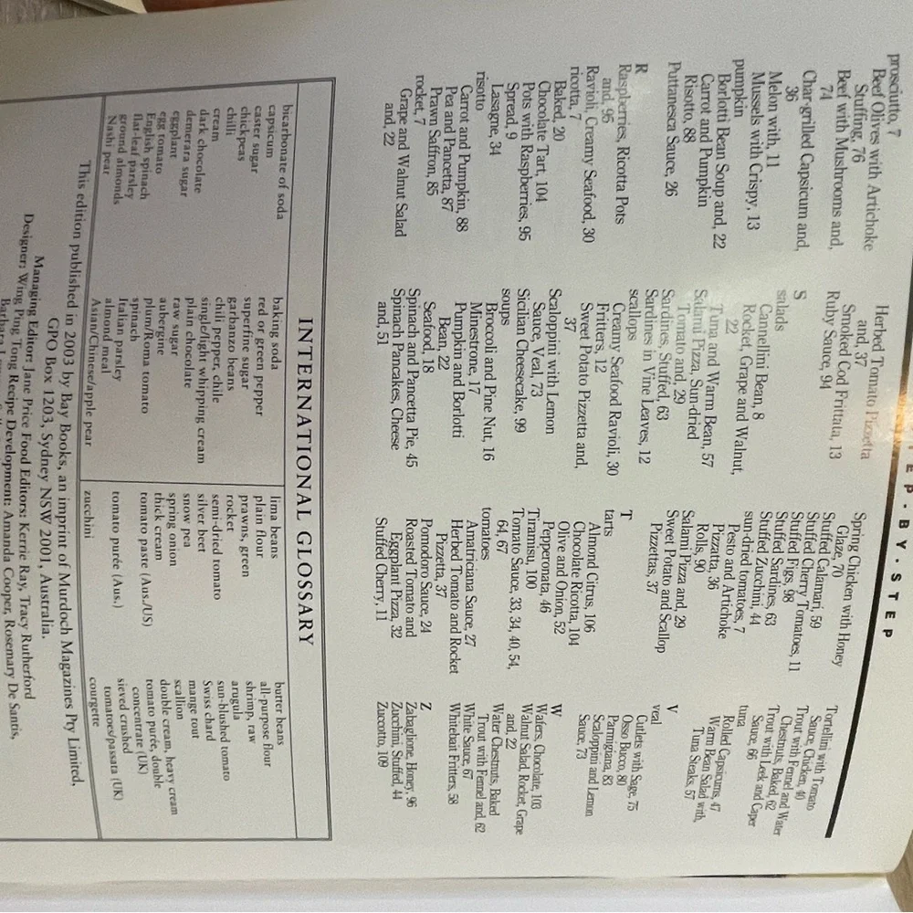 2 Step by Step Cookbooks Soups and Stews and Cooking Italian Cookbooks